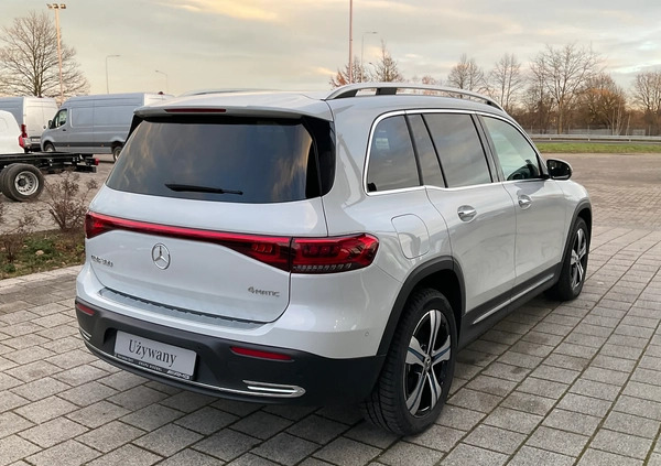 Mercedes-Benz EQB cena 285000 przebieg: 870, rok produkcji 2022 z Sieraków małe 277